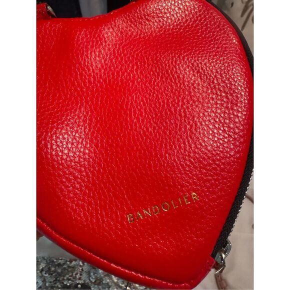 EUC bandolier lily heart expanded crossbody pouch /bag/purse * pouch only* - Picture 5 of 5